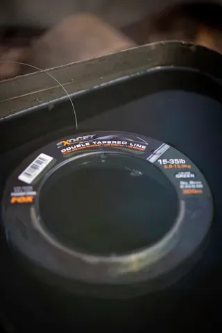 Fox Exocet Pro Double Tapered Line 0.26–0.50mm 300m Low Vis Green