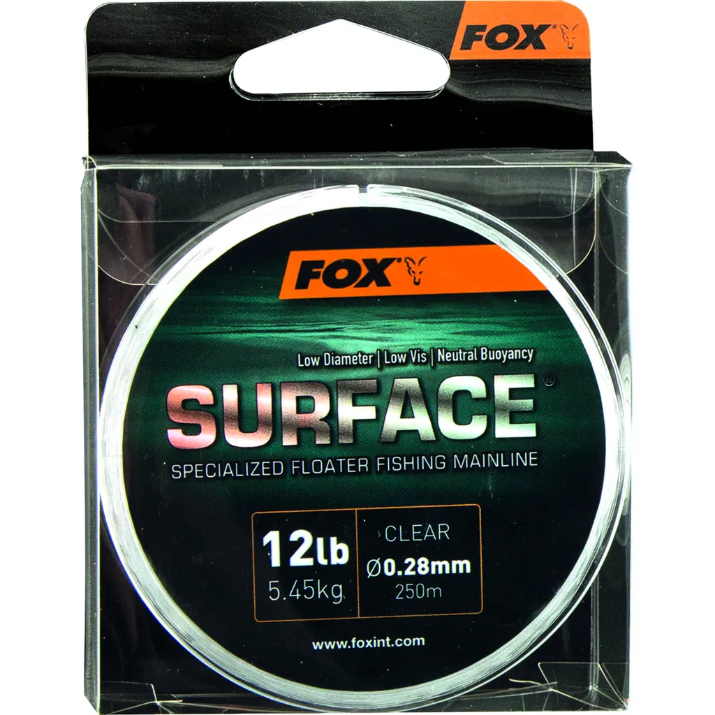 Fox Edges Surface Floater Mainline Monofile Schnur 0.28mm 5.45kg 250m
