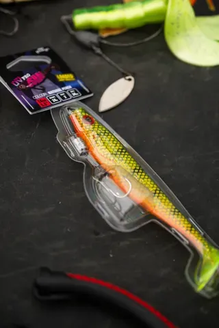 Fox Rage Pro Shad Loaded 18cm 46g Natural Perch