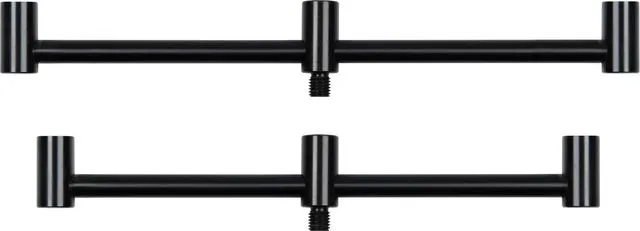 Fox Black Label 3 Rod Slim Buzz Bars 22–25cm Aluminium