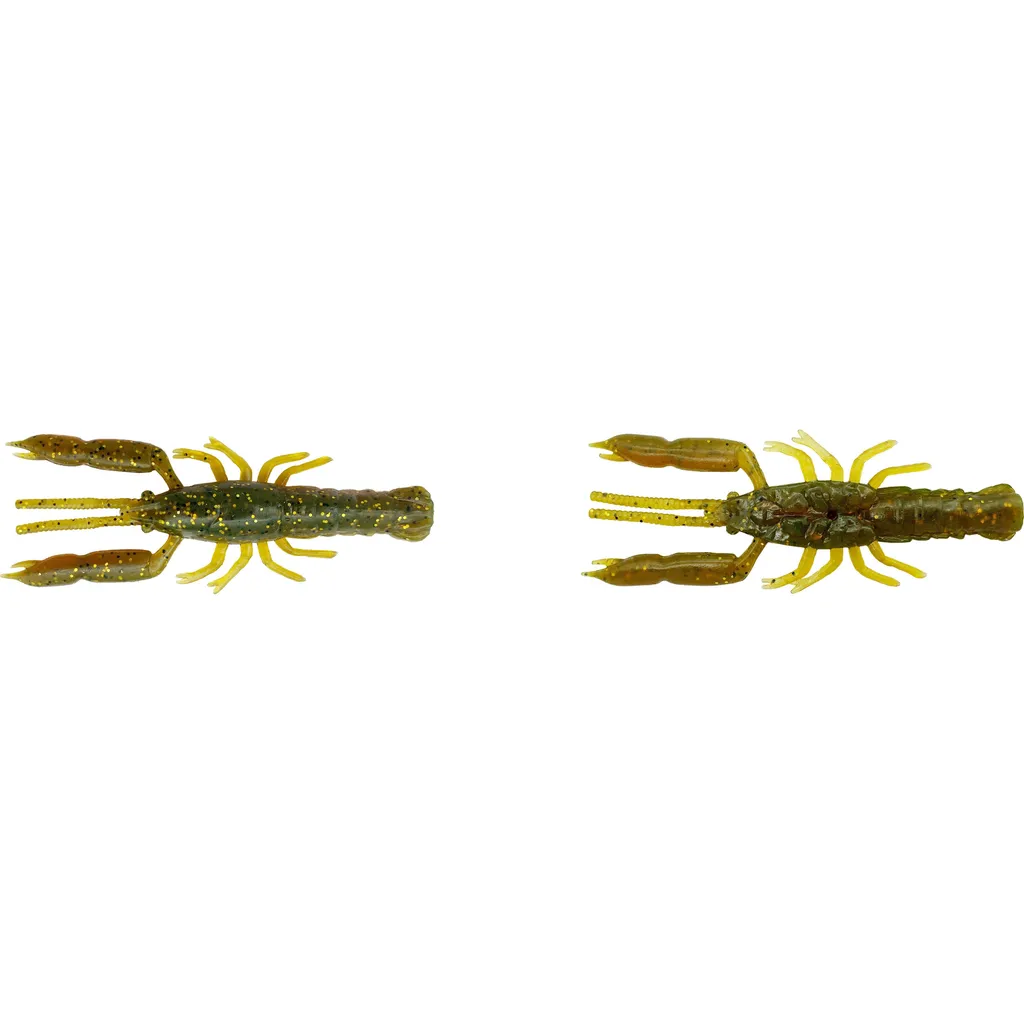 Savage Gear 3D Crayfish Rattling Gummiköder 6.7cm 2.9g Motor Oil UV
