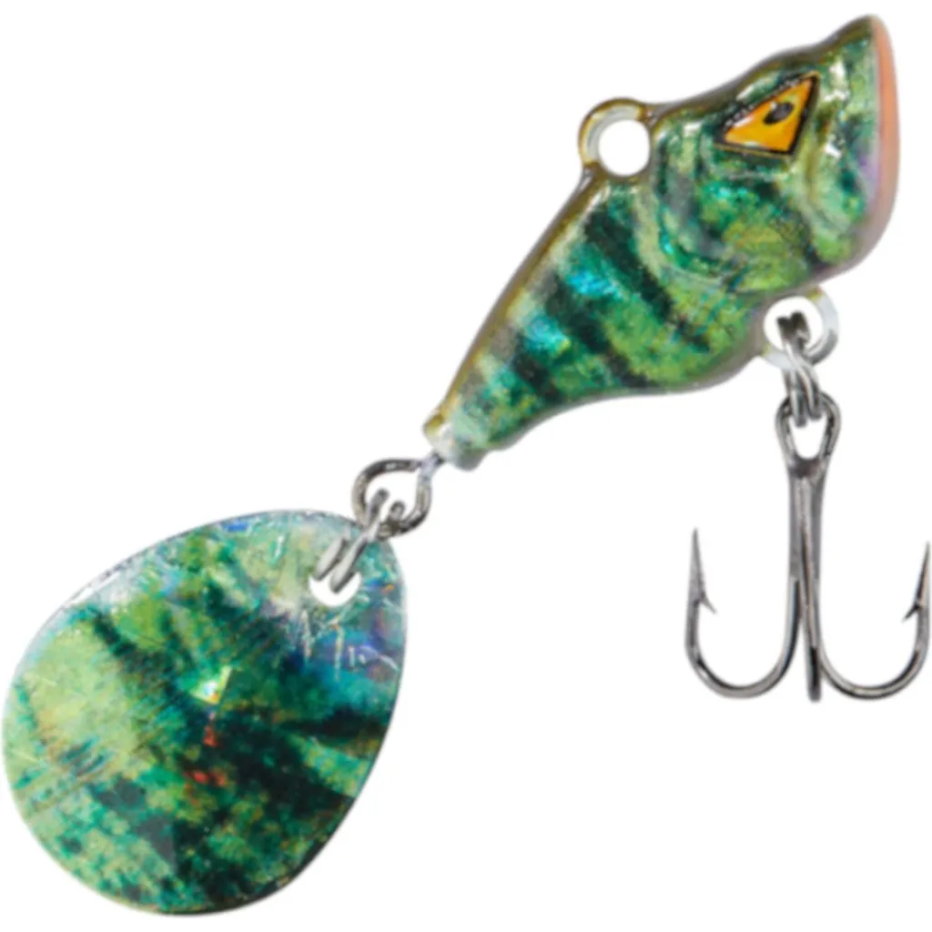 Balzer Shirasu Colonel Spin Buddy Evil Eye Spin tails 2,5cm 8g Barsch UV