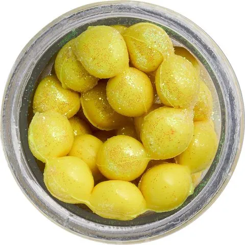 Berkley Sparkle Power Eggs Floating Magnum 1pc 14g Fluorescent Yellow/Scales
