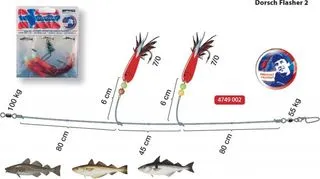 Spro Norway Expedition Meeressystem Dorsch Flasher Rig 2 205cm