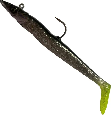Savage Gear Sandeel V2 Meeresköder 17.5cm 65g Green Silver