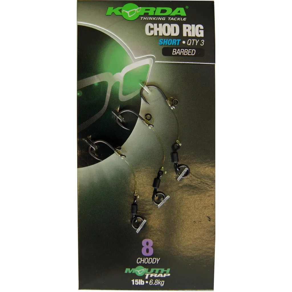 Korda Chod Rig Short #8 5cm