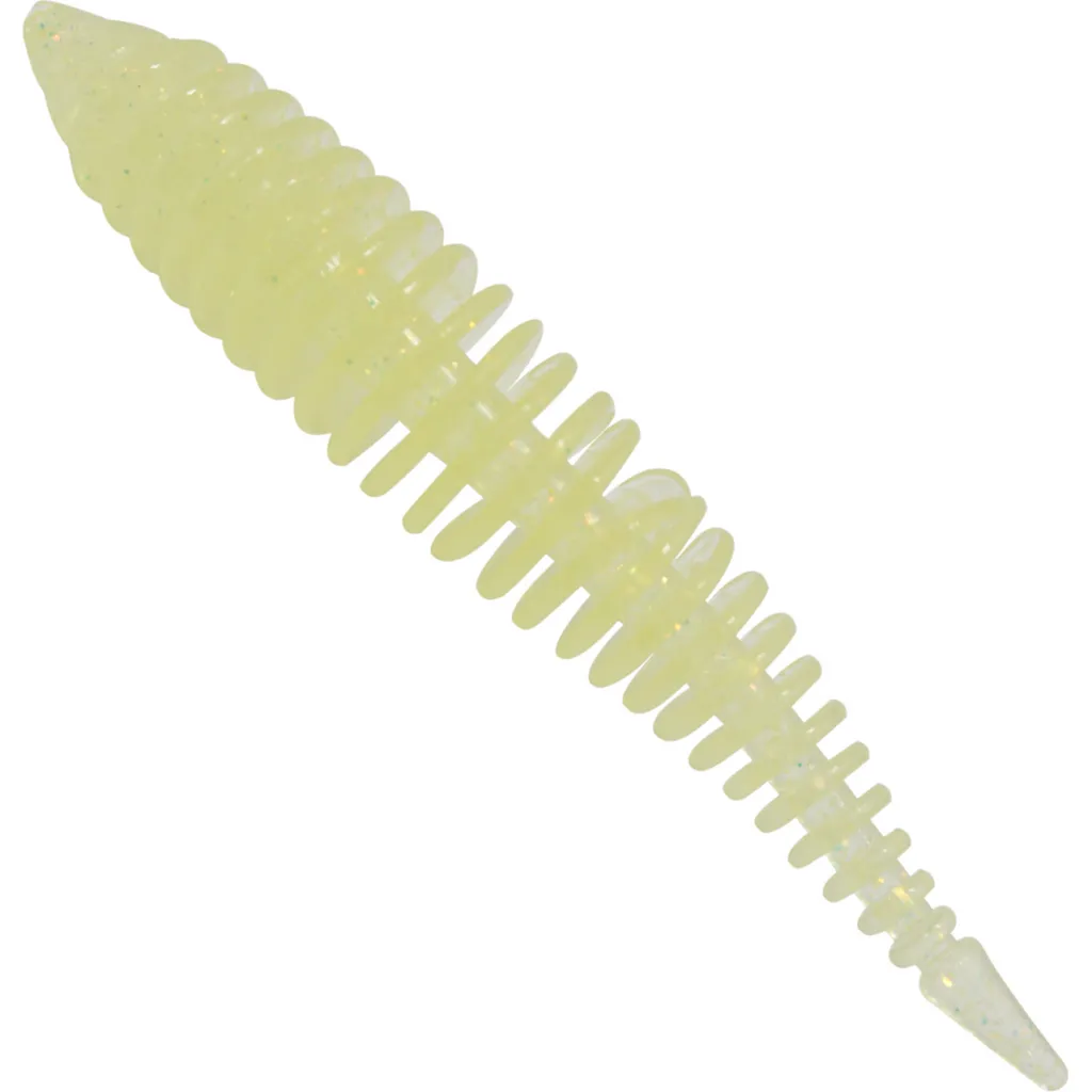 FTM Omura Baits Hero Sparkle Gummiköder 7cm Gelb Käse