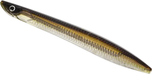 Westin Sandy Inline Meerforellenköder 24g 12cm UV Transparent Motoroil