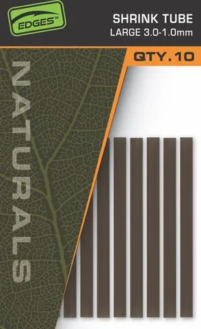 Fox Edges Naturals Shrink Tube L 3.0–1.0mm 10pcs