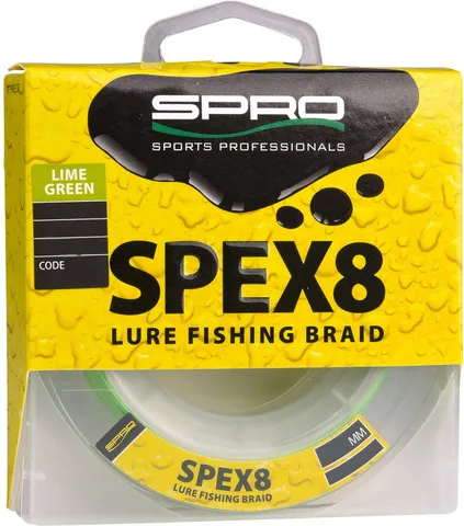 Spro Spex8 Braid Braided Line 0.09mm 5.9kg