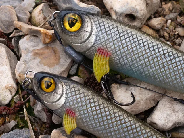 Fox Rage Super Slick Shad 23cm 97g UV Silver Ghost 2x 2/0