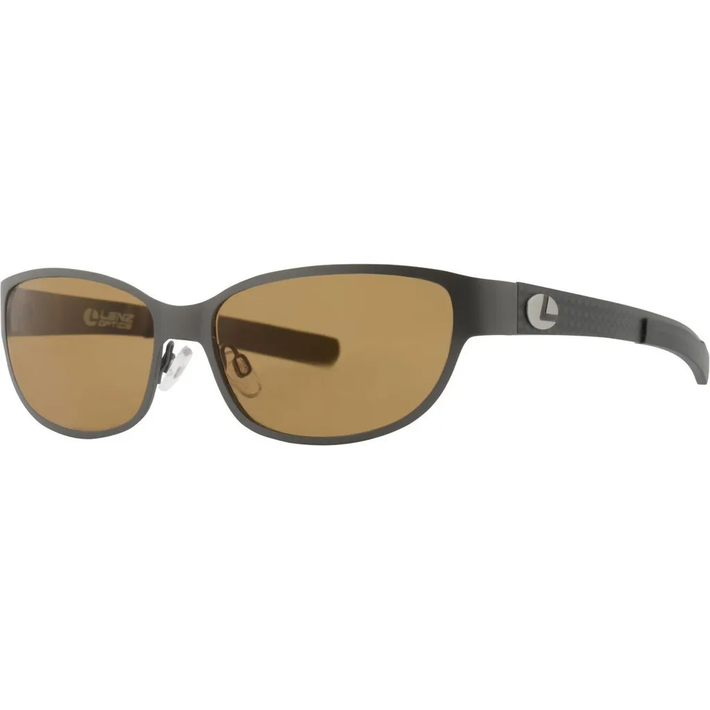 Lenz Optics Cascapedia Polarisationsbrille Gun Smoke Brown