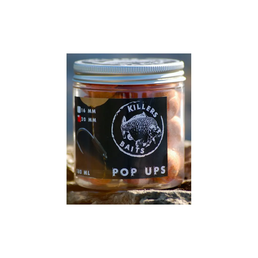 Carp Killers French Water Pop Up Boilies 16mm 80g