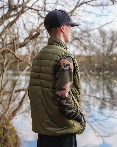 Fox Olive Quilted 100 Gilet 3XL