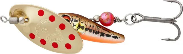 Savage Gear Sticklebait Spinner 10cm 4.5g Minnow Gold Red