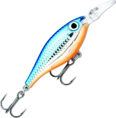 Rapala Ultra Light Shad Crankbait 4cm 3g Silver Blue