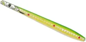 Savage Gear Line Thru Sandeel Nail 12cm 26g Fluorescent Green