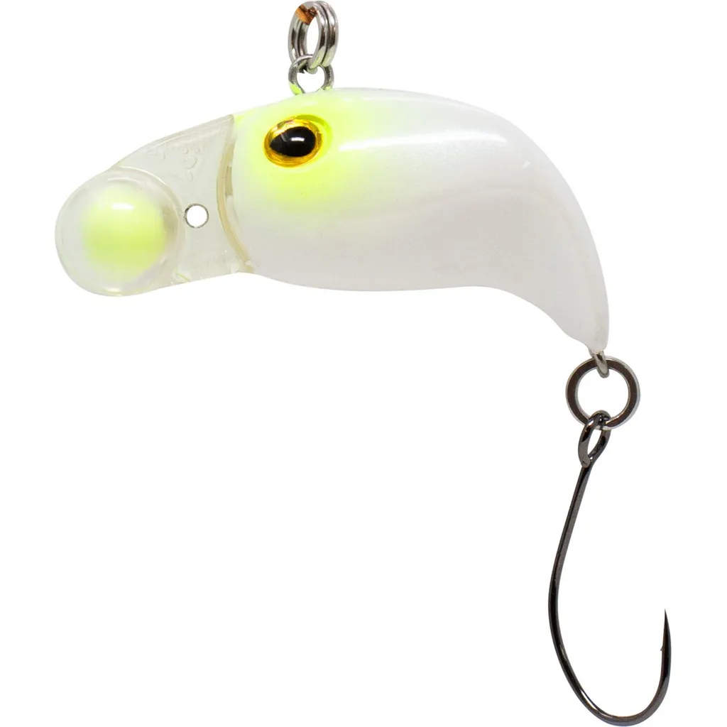 FTM OMURA DIDI Lipless-Wobbler 2.5cm 2.8g Pearl White Glitter