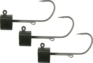 Fox Rage Tungsten Ned Head Shield Weights Jig Heads 11g 7pcs Matte Green