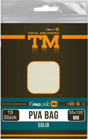 Prologic TM PVA Solid Bullet Bag 12cm x 5.5cm