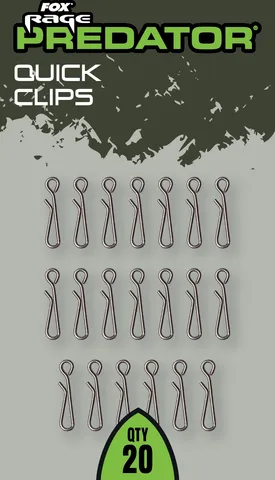 Fox Rage Predator Quick Clips Snaps Large