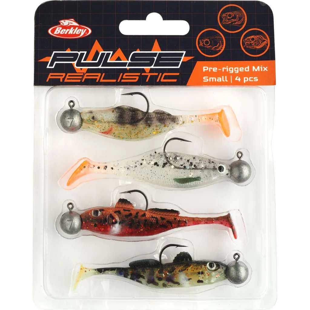 Berkley Pulse Realistic Gummiköder Small 4 Stk.