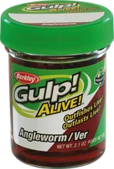 Berkley Gulp! Alive! Angle Worm 3cm 60g Red Wiggler