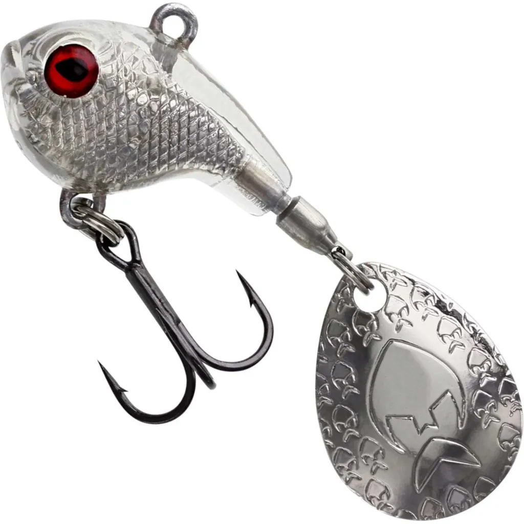 Westin DropBite Spin Tail Jig Spin Tails 3.4cm 17g Crystal