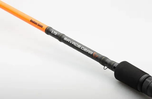 Savage Gear Orange LTD Medium Game Baitcaster-Rute BC 2.13m 10–30g Fast