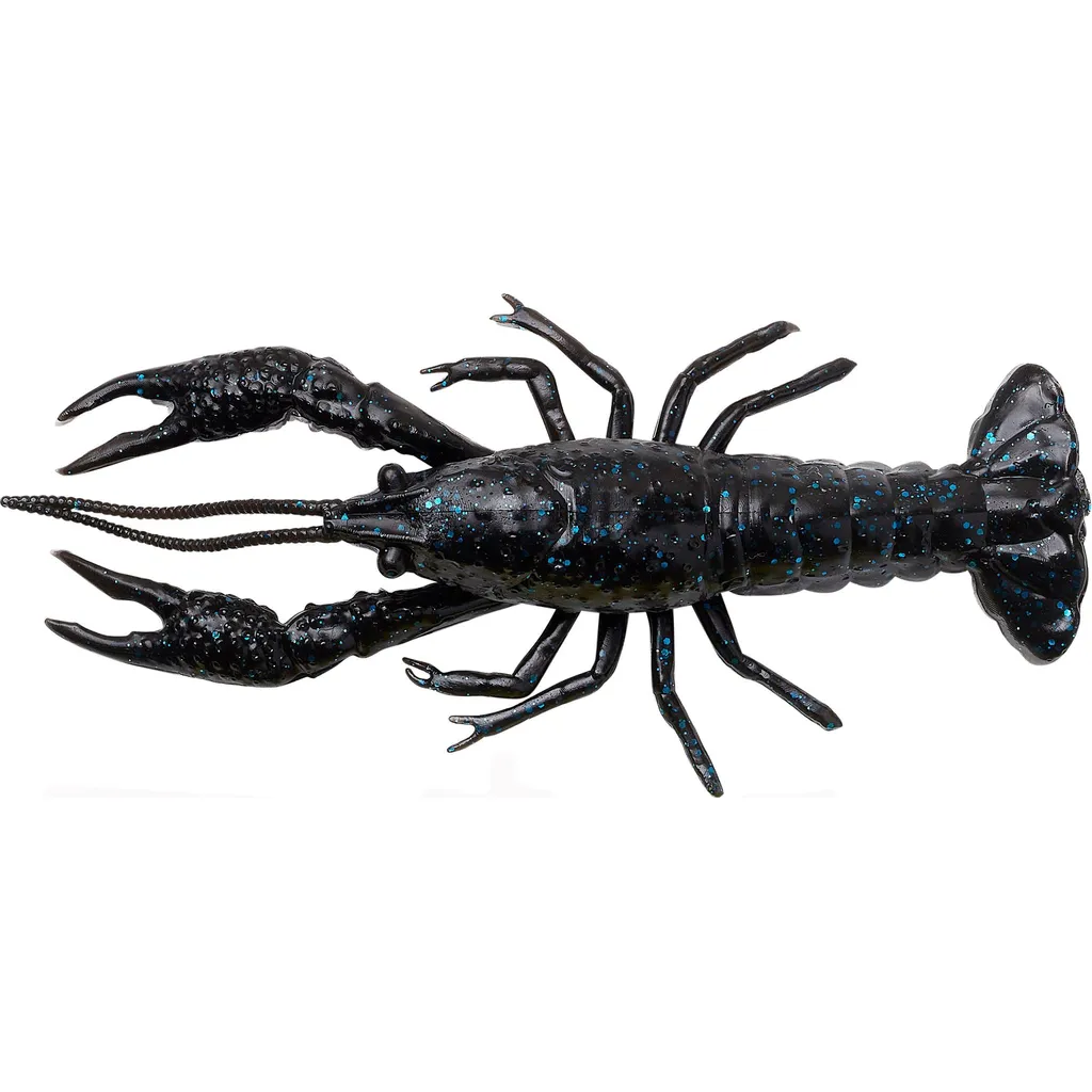 Savage Gear 4D Craw Gummiköder 7.5cm 5.5g Black/Blue