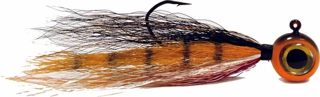 VMC Moontail Jig 7158 10.5g 3/0 Bull Head White
