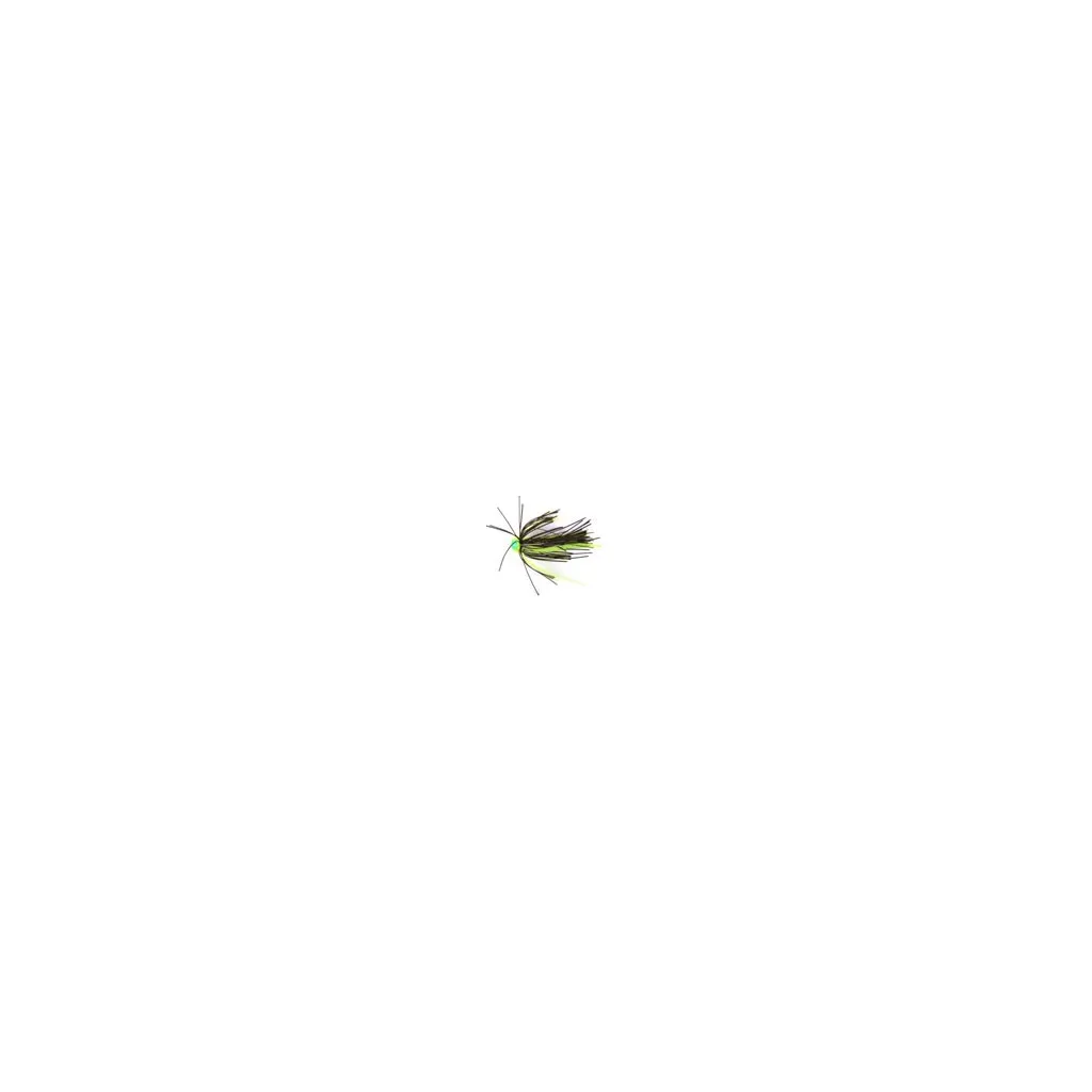 Fox Rage Lipstick Skirted Jigs 14g 3/0 Chartreuse/Black