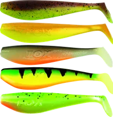 Fox Rage Zander Pro Shad 12cm 5pcs Mixed UV Colour Pack