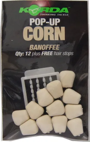 Korda Fake Pop-up Mais Weiß 12er-Pack