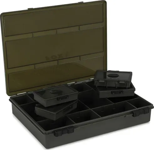Fox Eos Large Tackle Loaded 6 Compartments Customizable Plastic Portable
