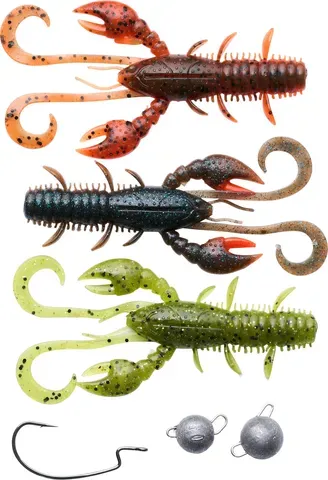 Berkley Cheburashka Fishing Pack 10cm 10g 6 Cheb Rig