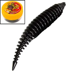 FTM Omura Baits Hero Banane Gummiköder 4cm Schwarz