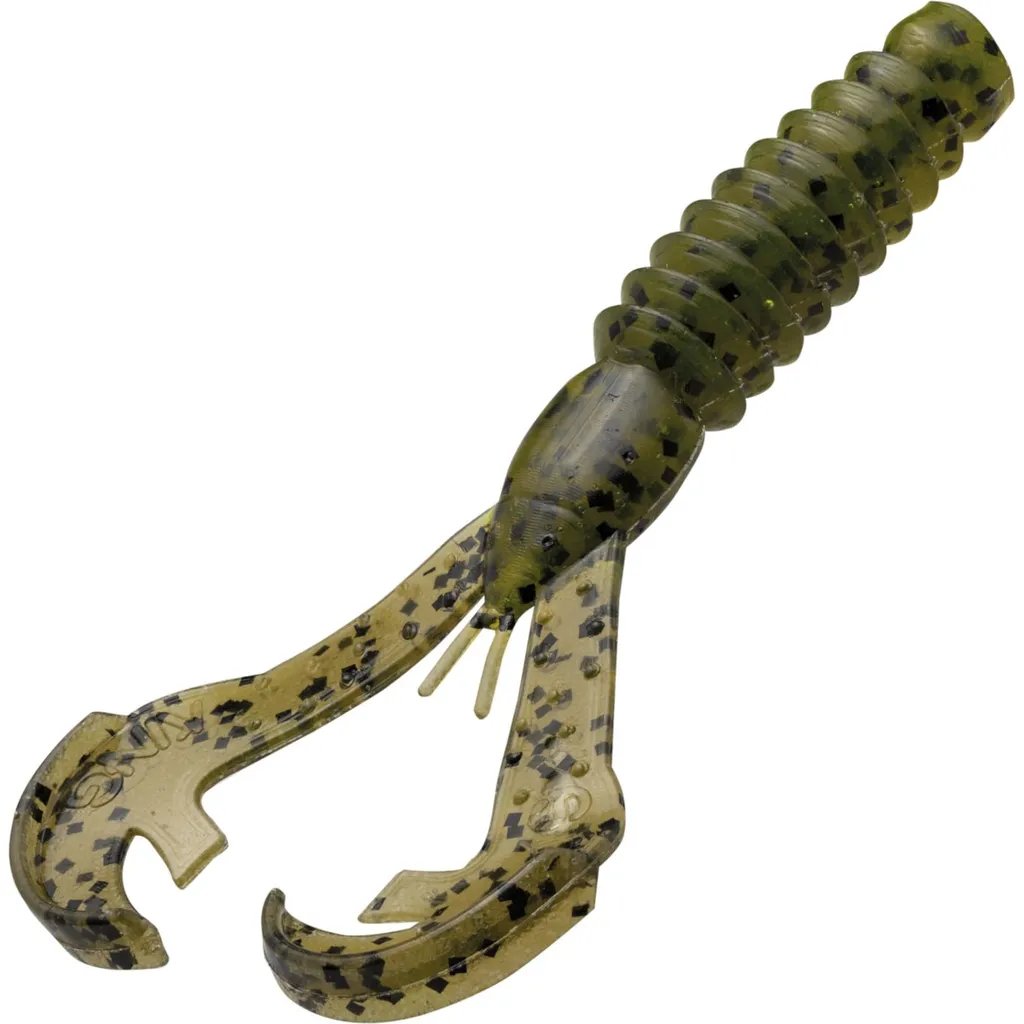 Strike King Rage Ned Craw Gummiköder 7cm Green Pumpkin