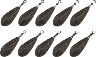 Fox Edges Horizon Lead Sinker 100g 10pcs Matt Rubber
