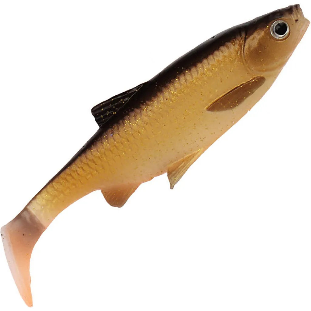 Savage Gear 3D Roach Paddletail Gummifische 10cm 10g Dirty Roach