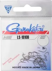 Gamakatsu LS-1810B Haken 25pcs Bronze Spade