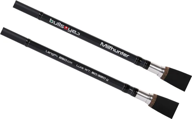 Bullseye Milfhunter Baitcaster Rute 2.6m 60-320g 2pc