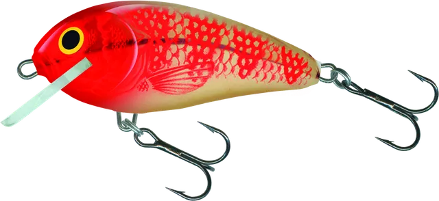 Salmo Butcher Floating Crankbait 5cm 5g Golden Red Head