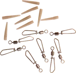 Zebco DB Series Kwik Change Swivel Kit 16pcs L