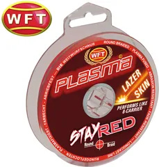 WFT Plasma Stay Red Lazer Skin Geflochtene Schnur 0.26mm 31kg 150m