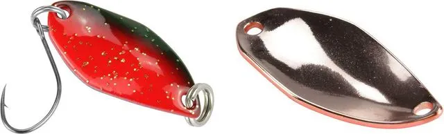 FTM Spoon Fly 1.2g Red/Black Glitter