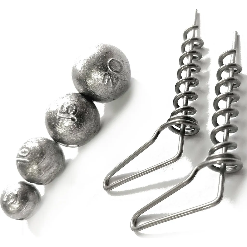 Pikecraft The System Bleie & Gewichte S-Screw Set Light 5-20g 6pc