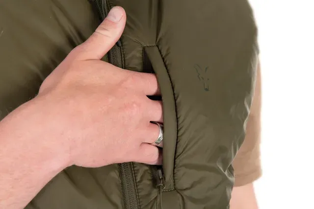 Fox Olive Quilted 100 Gilet 3XL