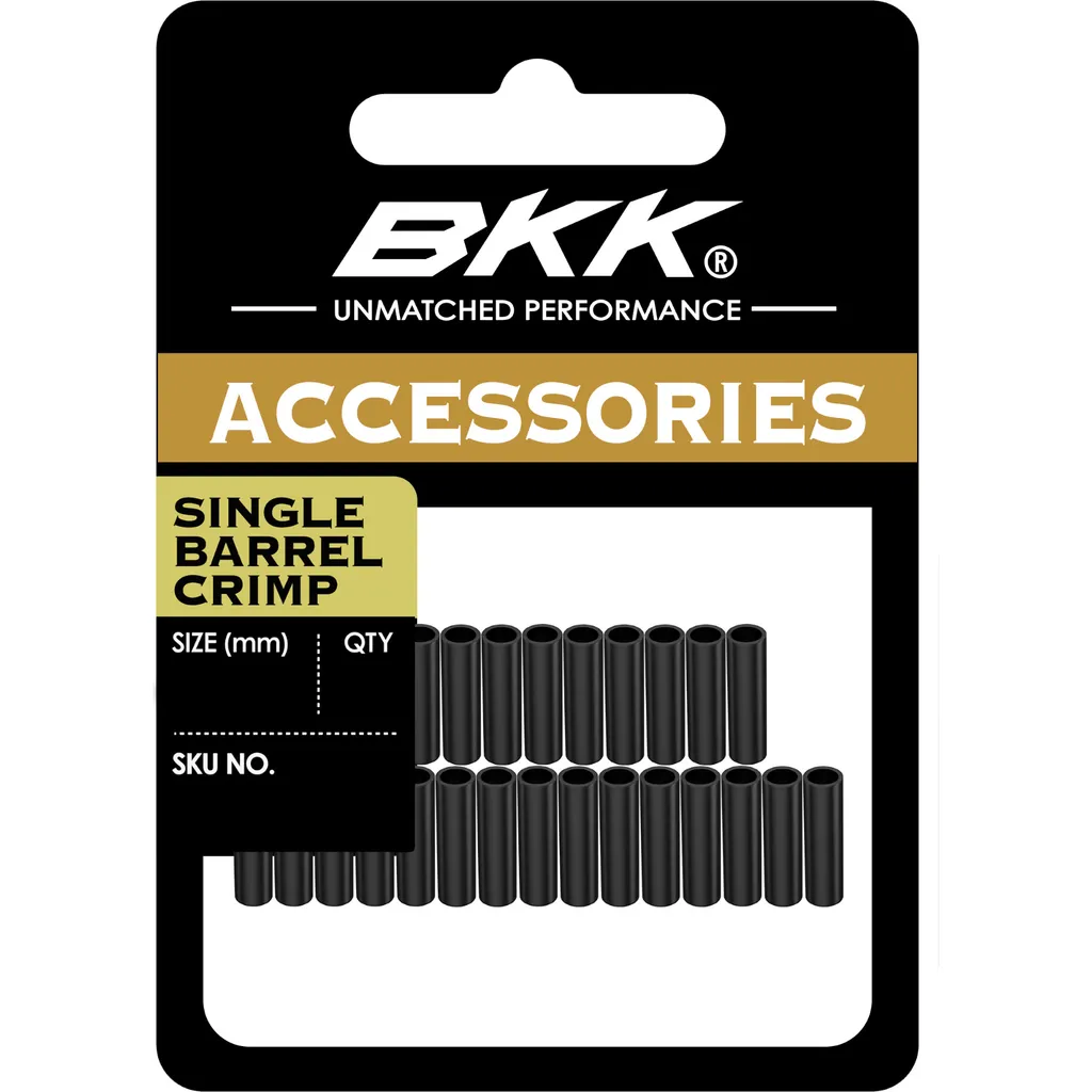 BKK Single Barrel Crimp Matte Black 1.4mm