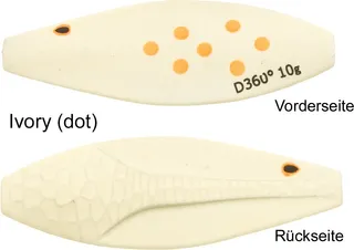 Westin D360° Meerforellenblinker Ivory Dot 5.5cm 10g